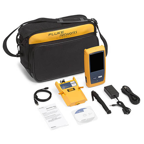 Fluke Networks OFP2-100-M OptiFiber Pro Multi-mode OTDR Kit, 850/1300 nm, Wi-Fi Adapter