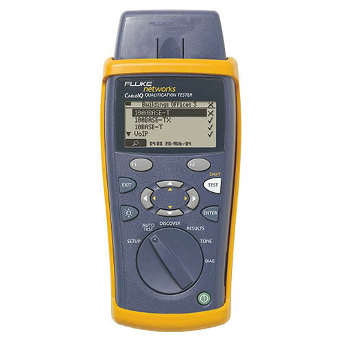 Fluke Networks CIQ-100 CableIQ Qualification Tester